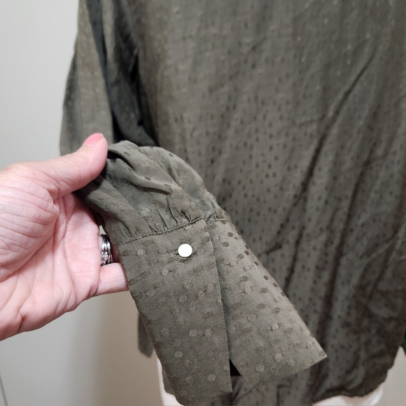 Comma  khaki colored blouse - Picture 8 of 8